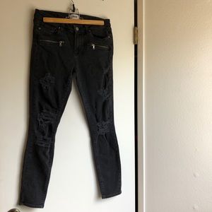 PAIGE Jeans Ultra Skinny Indio Zip 30 W 28 L